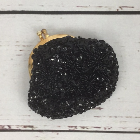 Vintage Vivant by Sarne Black Beaded Evening Bag - Picture 4 of 8